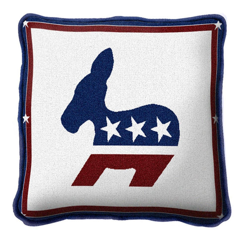 Democratic Logo Pillow