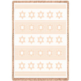 Star Of David Natural Small Blanket