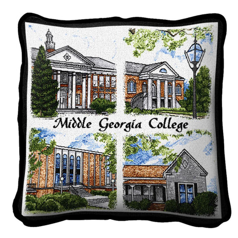 Middle Georgia College Cochran Campus Pillow