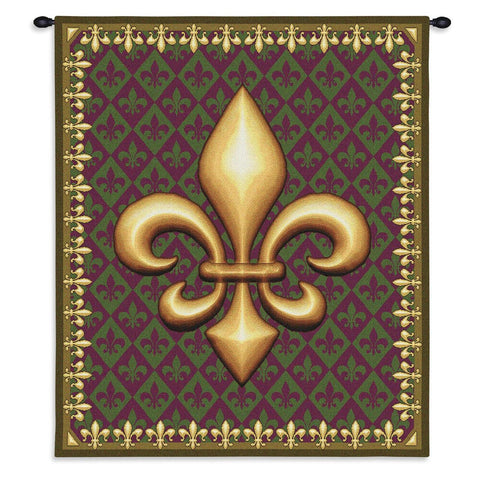 New Orleans Wall Tapestry With Rod