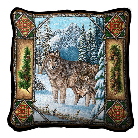 Wolf Lodge Pillow