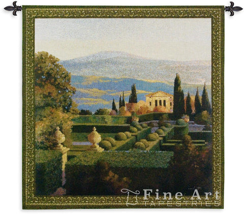 Villa D'Orcia Small Wall Tapestry