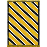 Spirit Black and Yellow Blanket