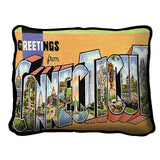 Greetings From Connecticut Pillow