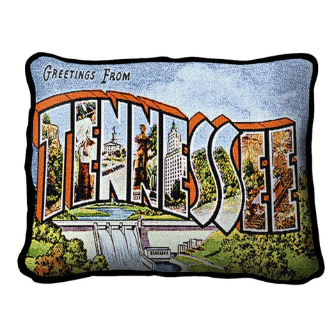 Greetings from Tennessee Pillow