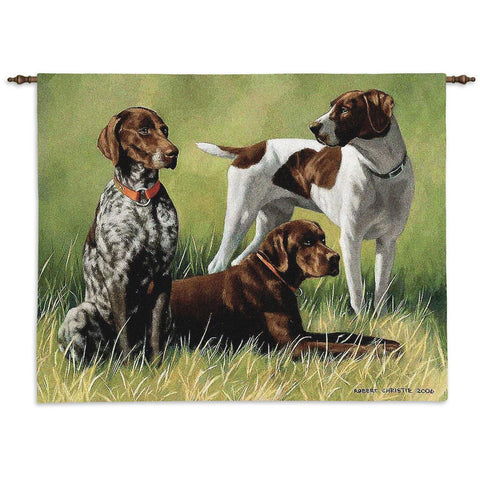 Variations On A Breed Wall Tapestry with Rod