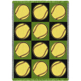 Fast Pitch Balls Blanket