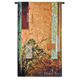 Volcano Bamboo Wall Tapestry