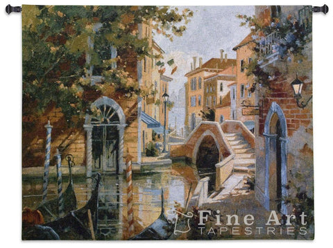 Venice Canal Wall Tapestry