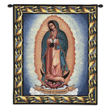 Our Lady Of Guadalupe Wall Tapestry With Rod