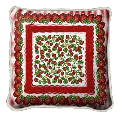 Strawberry Festival Pillow