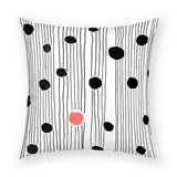 Red Dot Pillow 18x18