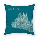 Little Bit City Pillow 18x18