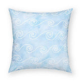 Ocean Waves Pillow 18x18