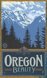 Oregon Beauty Wood Sign 7.5x12 (20cm x31cm) Solid