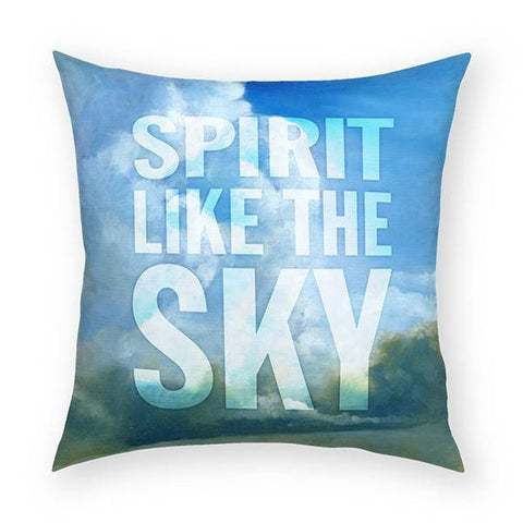 Spirit Like The Sky Pillow 18x18