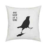 One Step At A Time Pillow 18x18