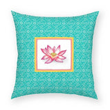 Lotus Pillow 18x18