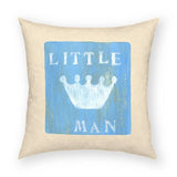 Little Man Pillow 18x18