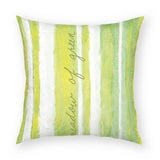 Meadow of Green Pillow 18x18