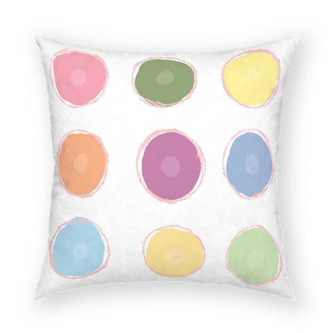 Polka Dots Pillow 18x18