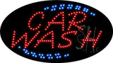 Car Wash Animated LED Sign 15" Tall x 27" Wide x 1" Deep