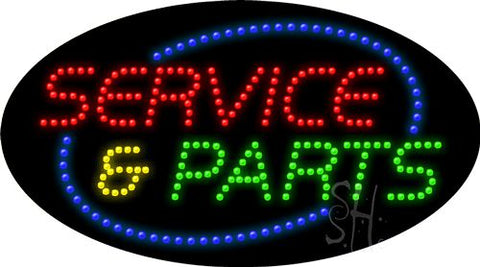 Service and Parts LED Sign 15