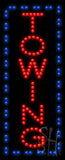 Towing Animated Led Sign 27" Tall x 11" Wide x 1" Deep