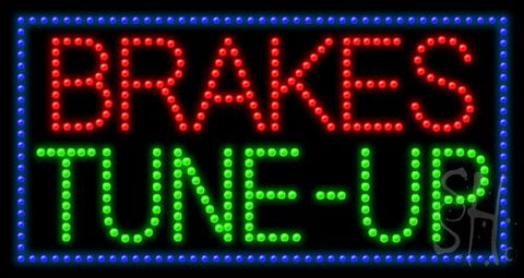 Brakes Tune Up Animated Led Sign 17