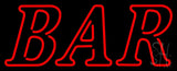 Bar Neon Sign 13" Tall x 32" Wide x 3" Deep