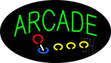 Arcade Flashing Neon Sign 17" Tall x 30" Wide x 3" Deep