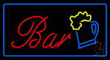 Bar Frame Animated Neon Sign 20" Tall x 37" Wide x 3" Deep