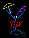 Bar In Between Martini Glass Neon Sign 31" Tall x 24" Wide x 3" Deep