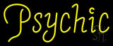 Yellow Psychic Neon Sign 13" Tall x 32" Wide x 3" Deep