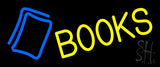 Yellow Books Neon Sign 10" Tall x 24" Wide x 3" Deep