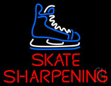 Skate Sharpening Neon Sign 24" Tall x 31" Wide x 3 Deep