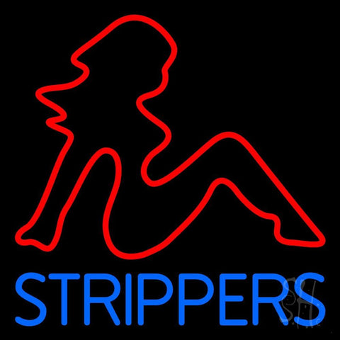 Strippers Neon Sign 24