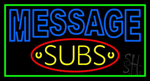 Custom Subs Neon Sign 20